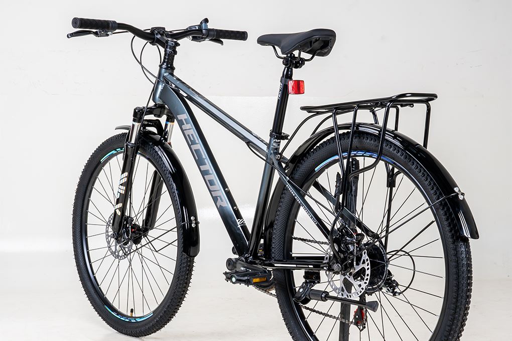 Xe Đạp Địa Hình Hector STRONG 2B 26 inch Xám Màu Xám