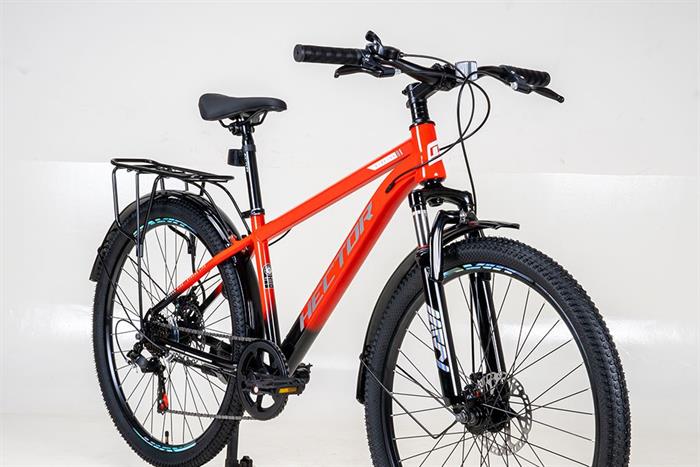 Xe Đạp Địa Hình Hector STRONG 2B 26 inch Đỏ Màu Đỏ