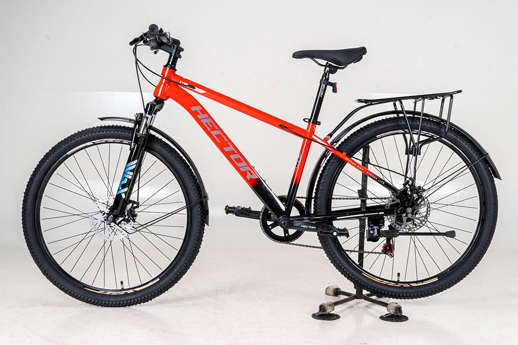 Xe Đạp Địa Hình Hector STRONG 2B 26 inch Đỏ Màu Đỏ