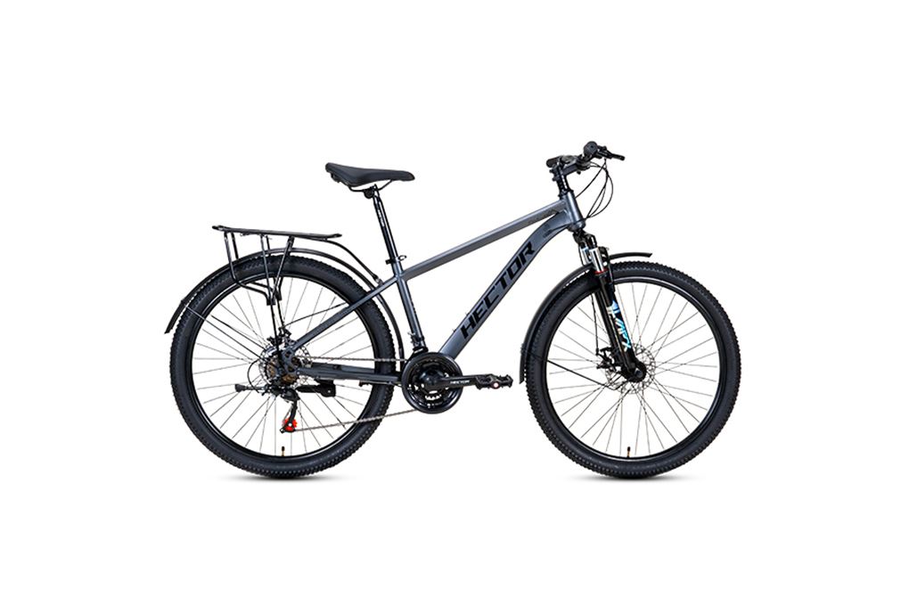 Xe Đạp Địa Hình Hector FUJI 2B 26 inch Xám đậm Màu Xám