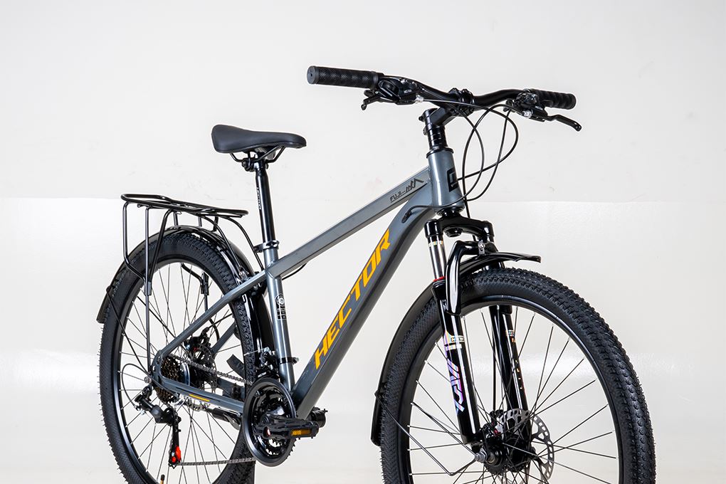 Xe Đạp Địa Hình Hector FUJI 2B 26 inch Xám nhạt Màu Xám