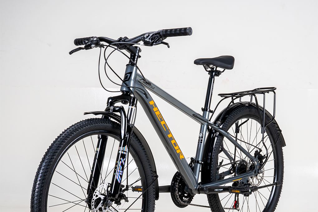 Xe Đạp Địa Hình Hector FUJI 2B 26 inch Xám nhạt Màu Xám