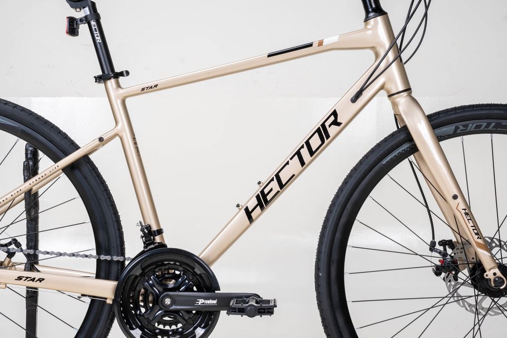 Xe Đạp Đường Phố Thể Thao HECTOR STAR 1 700C Màu Vàng