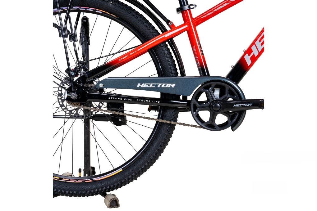 Xe Đạp Địa Hình Hector LOOK 2B 26 INCH Đỏ Màu Đỏ