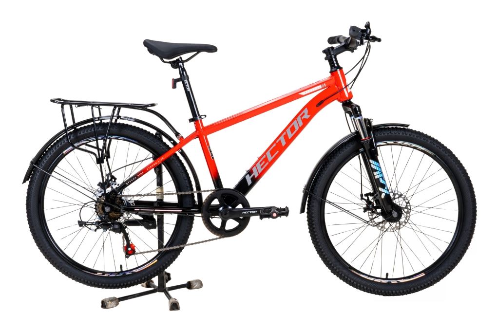 Xe Đạp Địa Hình Hector STRONG 1B 24 INCH Đỏ Màu Đỏ