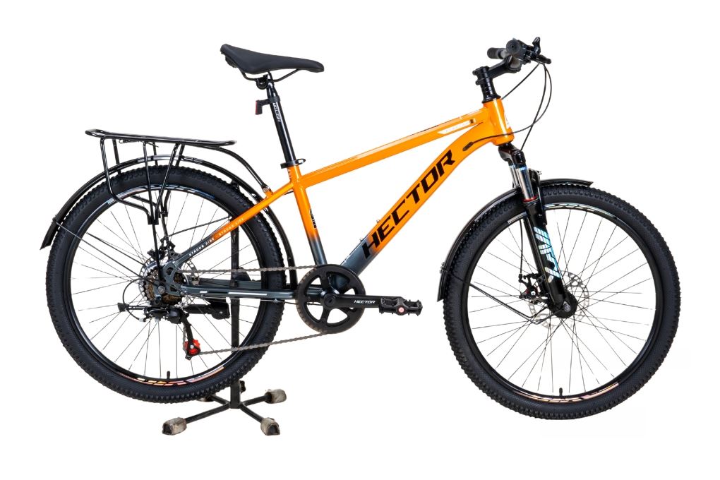 Xe Đạp Địa Hình Hector STRONG 1B 24 INCH Cam Màu Cam