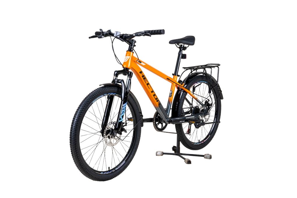 Xe Đạp Địa Hình Hector STRONG 1B 24 INCH Cam Màu Cam