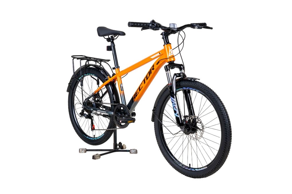 Xe Đạp Địa Hình Hector STRONG 1B 24 INCH Cam Màu Cam