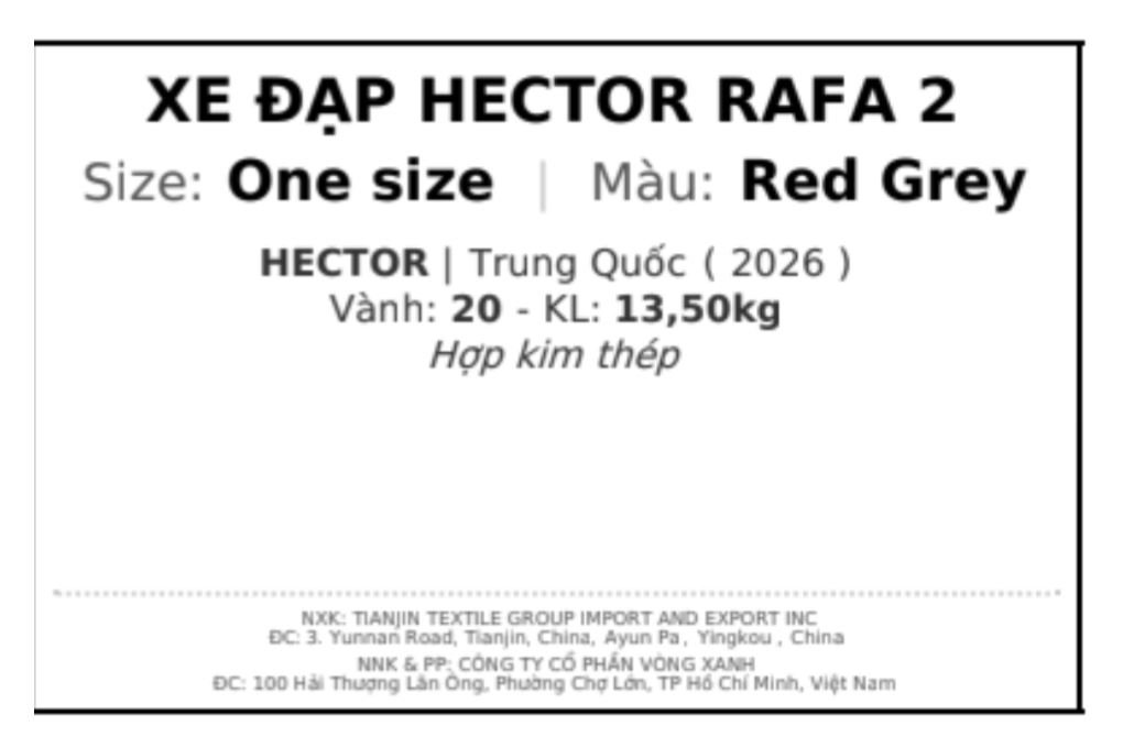 Xe đạp trẻ em nam Hector Rafa 2 20 inch Đỏ Trắng Màu Xám - Đỏ