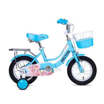 Xe đạp trẻ em nữ Hector Luna 1B 12 inch Xanh Dương