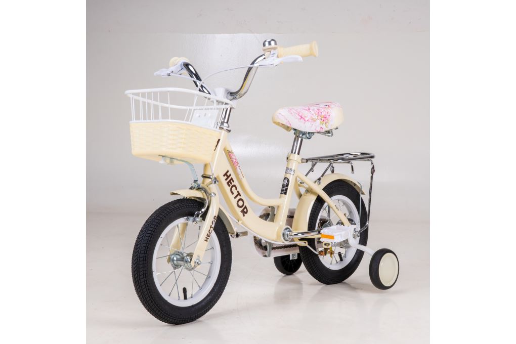 Xe đạp trẻ em nữ Hector Luna 1B 12 inch Kem Màu Kem