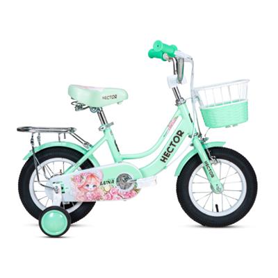 Xe đạp trẻ em nữ Hector Luna 1B 12 inch Xanh Ngọc