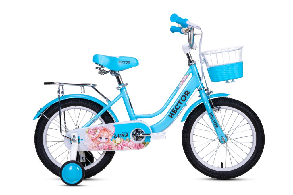 Xe đạp trẻ em nữ Hector Luna 3B 16 inch Xanh Dương Màu Xanh Dương