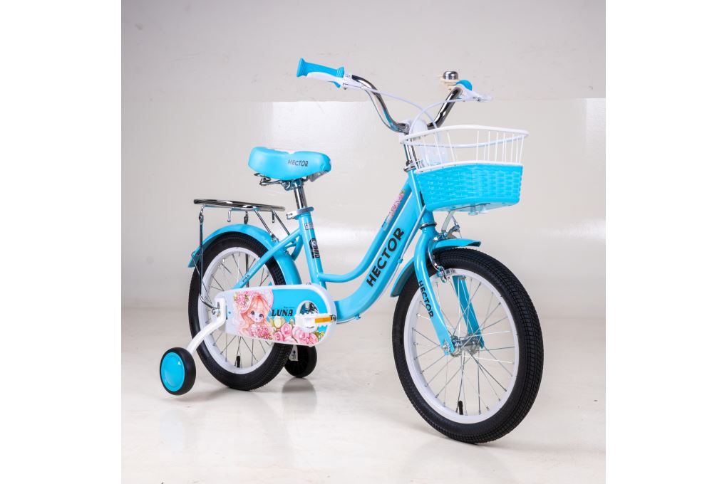 Xe đạp trẻ em nữ Hector Luna 3B 16 inch Xanh Dương Màu Xanh Dương