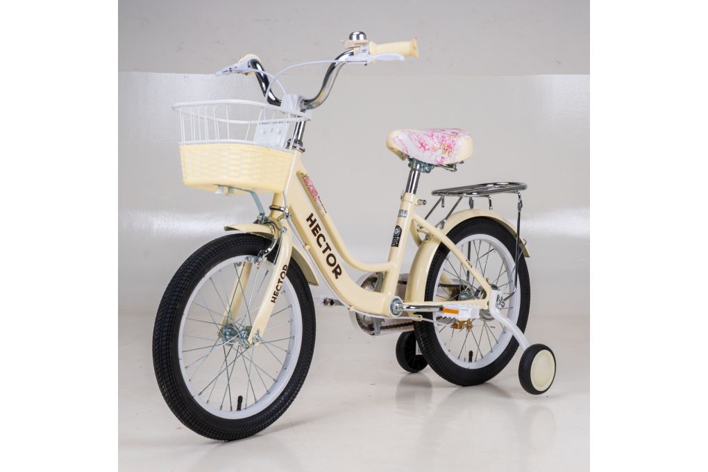 Xe đạp trẻ em nữ Hector Luna 3B 16 inch Kem Màu Kem