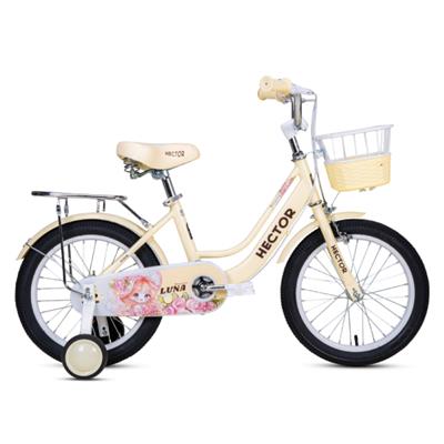 Xe đạp trẻ em nữ Hector Luna 3B 16 inch Kem