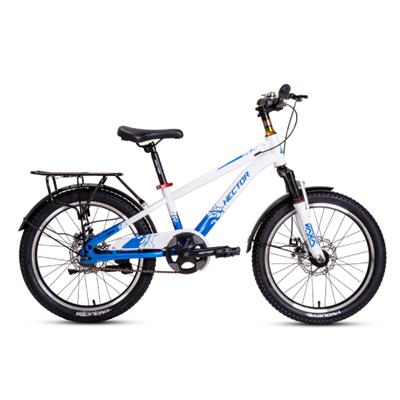 Xe đạp trẻ em nam Hector Ares 2B 20 inch Trắng Xanh Dương