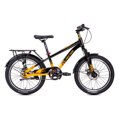 Xe đạp trẻ em nam Hector Ares 2B 20 inch Đen Cam