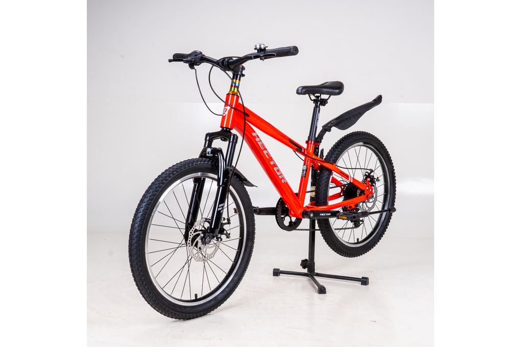 Xe Đạp Địa Hình HECTOR RAFA 3 22 INCH Đỏ Xám Màu Đỏ