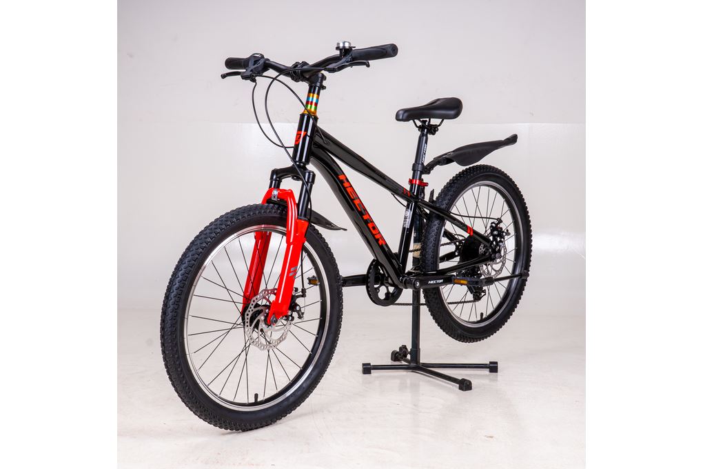 Xe Đạp Địa Hình HECTOR RAFA 3 22 INCH Đen Đỏ Màu Đen