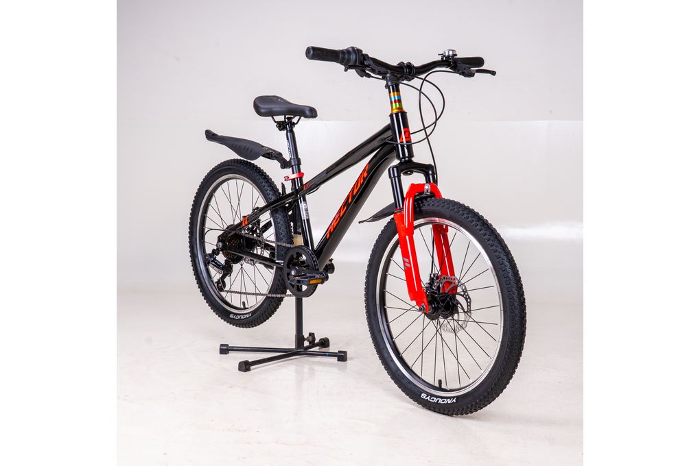 Xe Đạp Địa Hình HECTOR RAFA 3 22 INCH Đen Đỏ Màu Đen