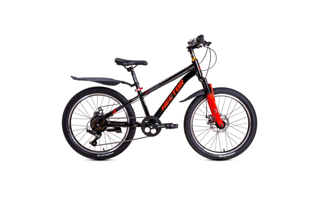 Xe Đạp Địa Hình HECTOR RAFA 3 22 INCH Đen Đỏ Màu Đen