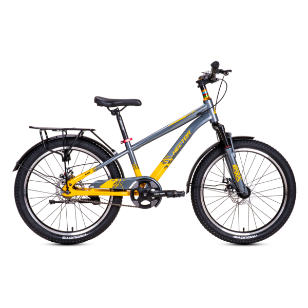 Xe Đạp Địa Hình HECTOR ARES 3B 22 INCH Xám Vàng