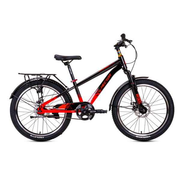 Xe Đạp Địa Hình HECTOR ARES 3B 22 INCH Đen Đỏ