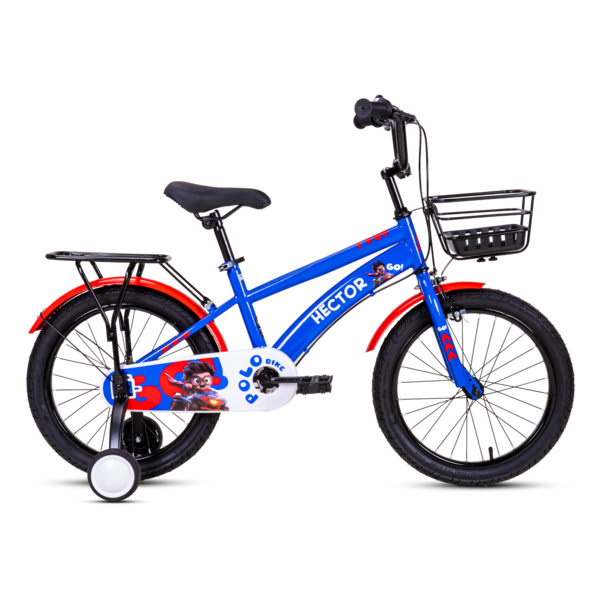 Xe Đạp Trẻ Em Nam HECTOR POLO 4B 18 INCH Xanh Đỏ