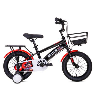 Xe Đạp Trẻ Em Nam HECTOR POLO 2B 14 INCH Đen Đỏ