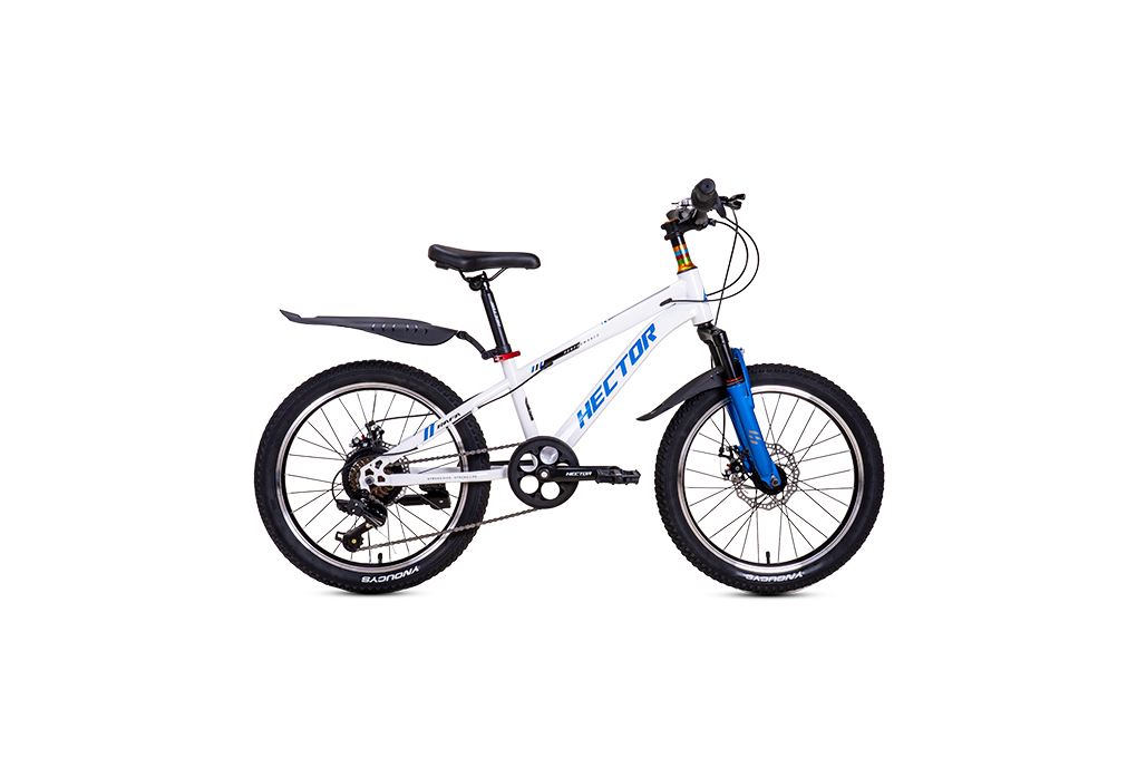 Xe Đạp Trẻ Em Nam HECTOR RAFA 2 20 INCH Trắng Xanh dương Màu Trắng