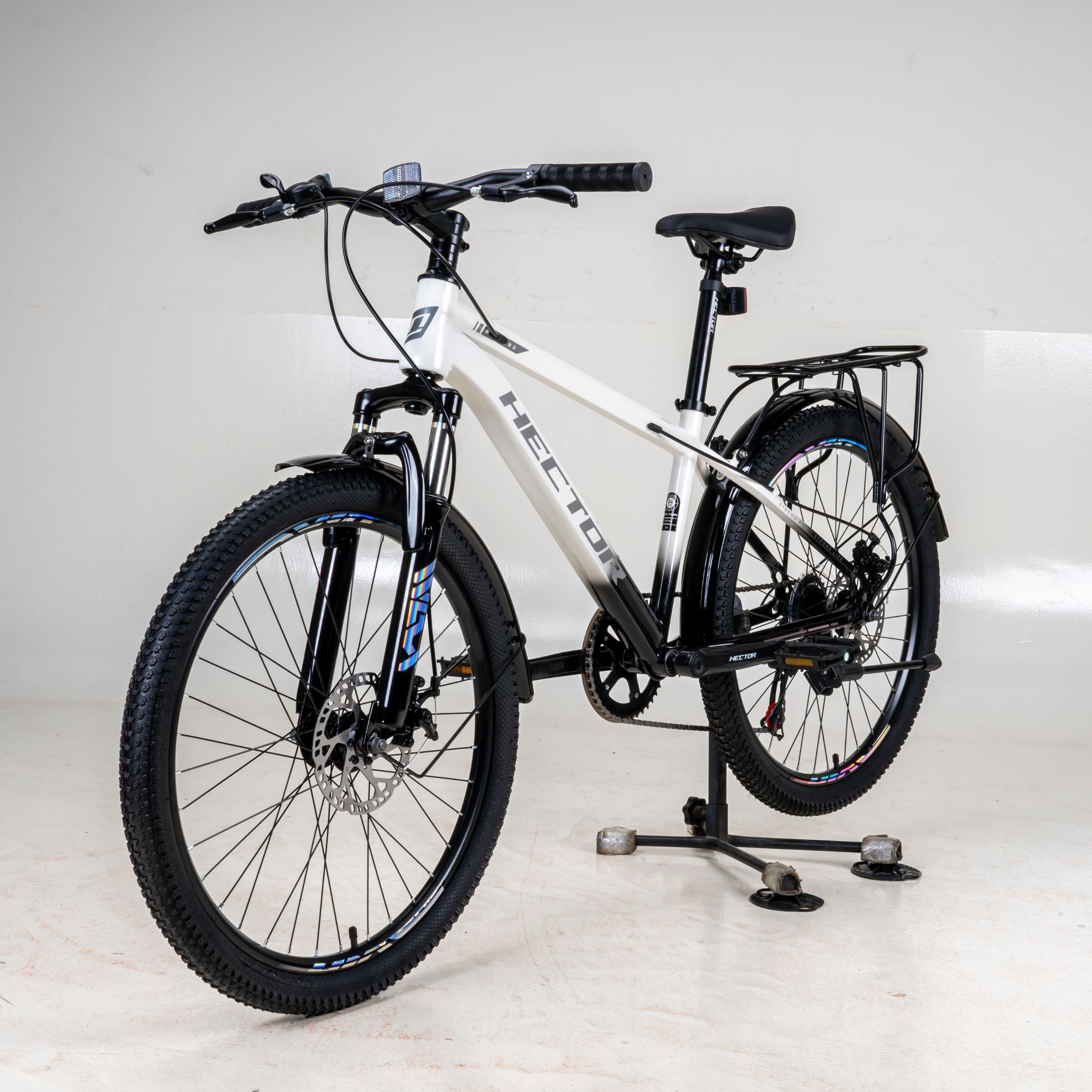 Xe Đạp Địa Hình HECTOR STRONG 1B 24 INCH Trắng Màu Trắng