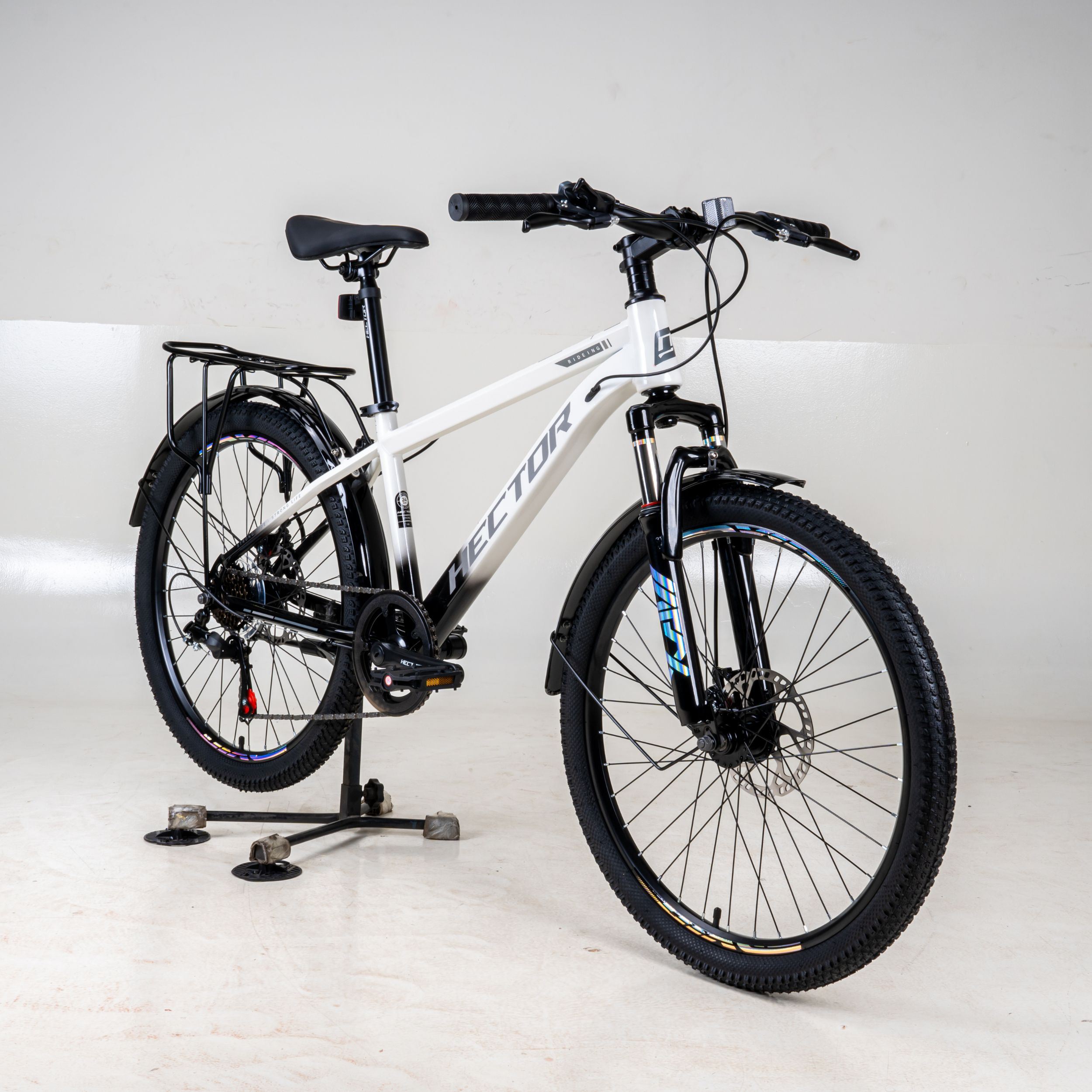 Xe Đạp Địa Hình HECTOR STRONG 1B 24 INCH Trắng Màu Trắng