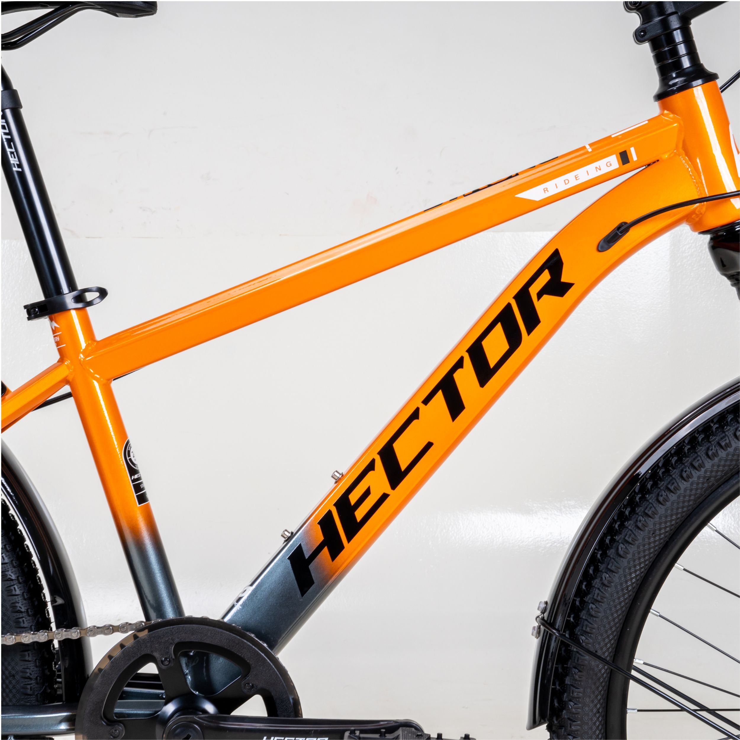 Xe Đạp Địa Hình HECTOR STRONG 2B 26 INCH Cam Màu Cam