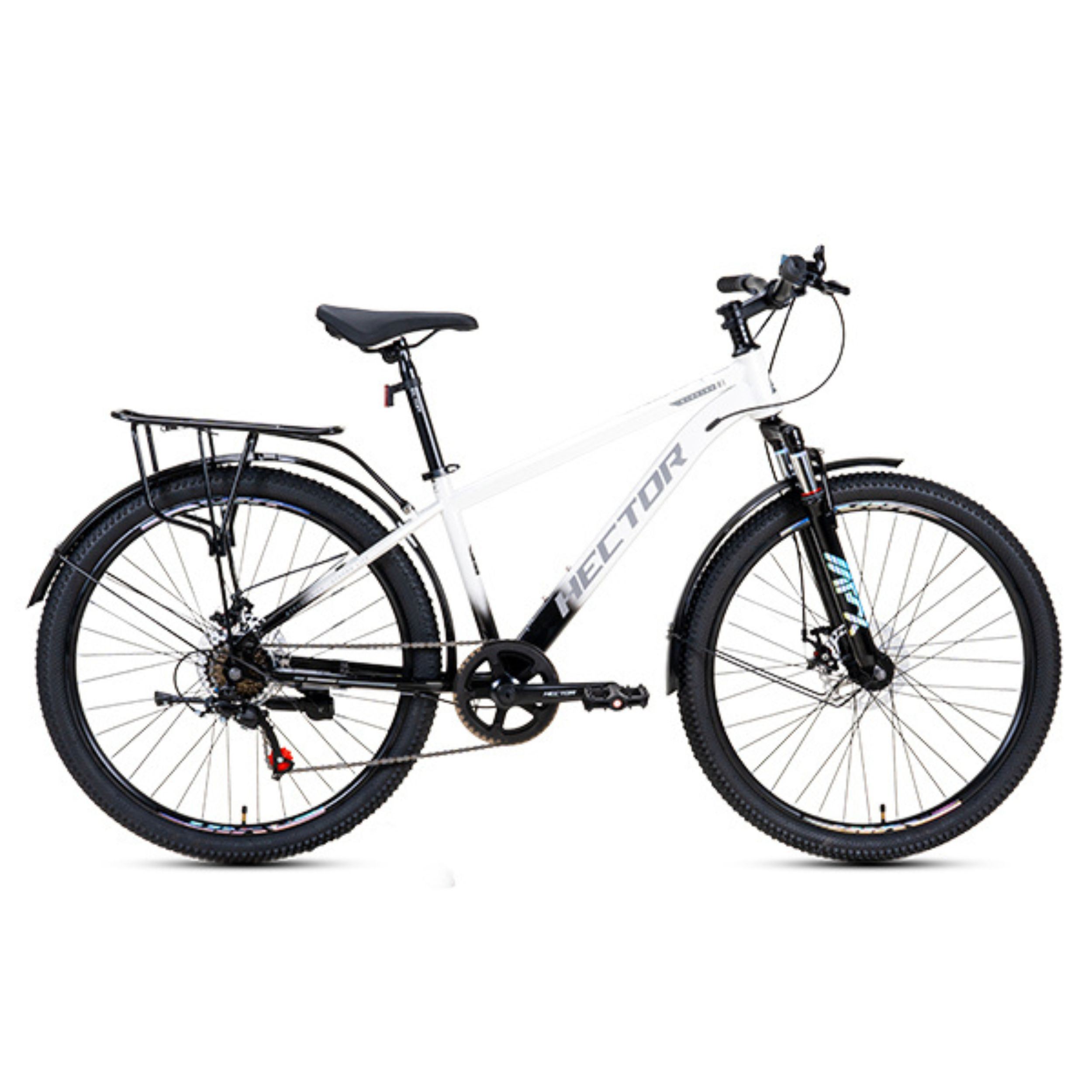 Xe Đạp Địa Hình HECTOR STRONG 2B 26 INCH Trắng Màu Trắng