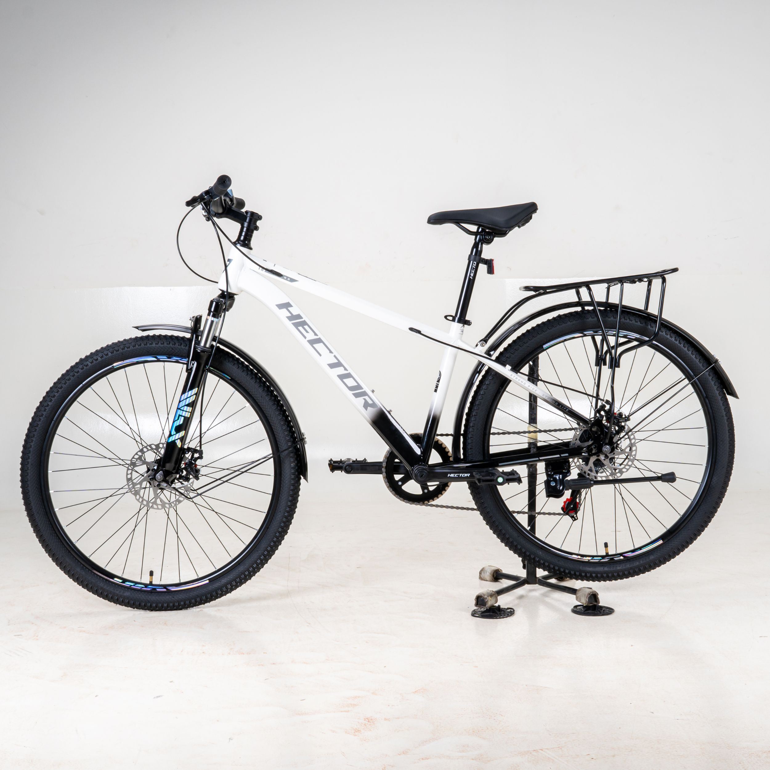 Xe Đạp Địa Hình HECTOR STRONG 2B 26 INCH Trắng Màu Trắng