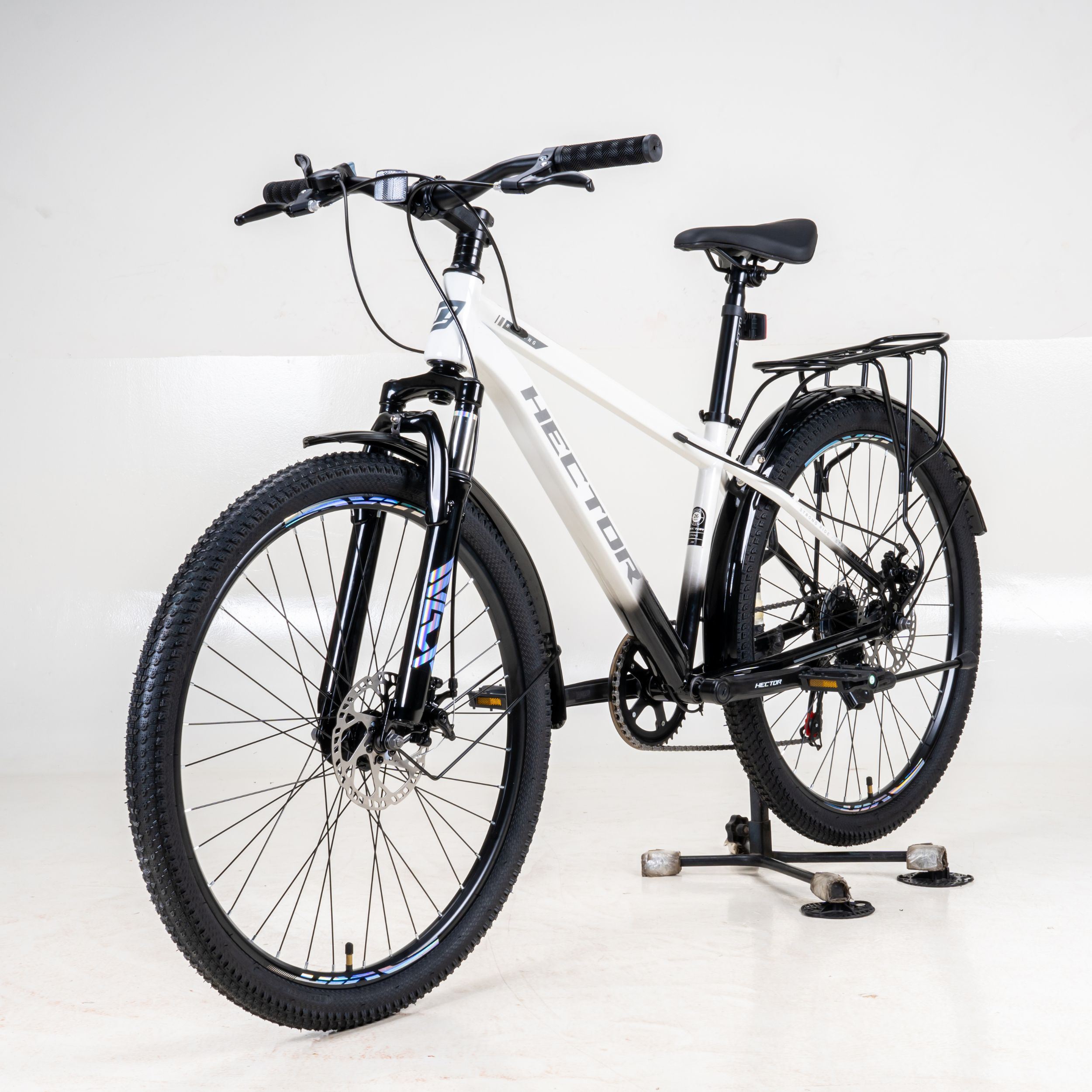 Xe Đạp Địa Hình HECTOR STRONG 2B 26 INCH Trắng Màu Trắng