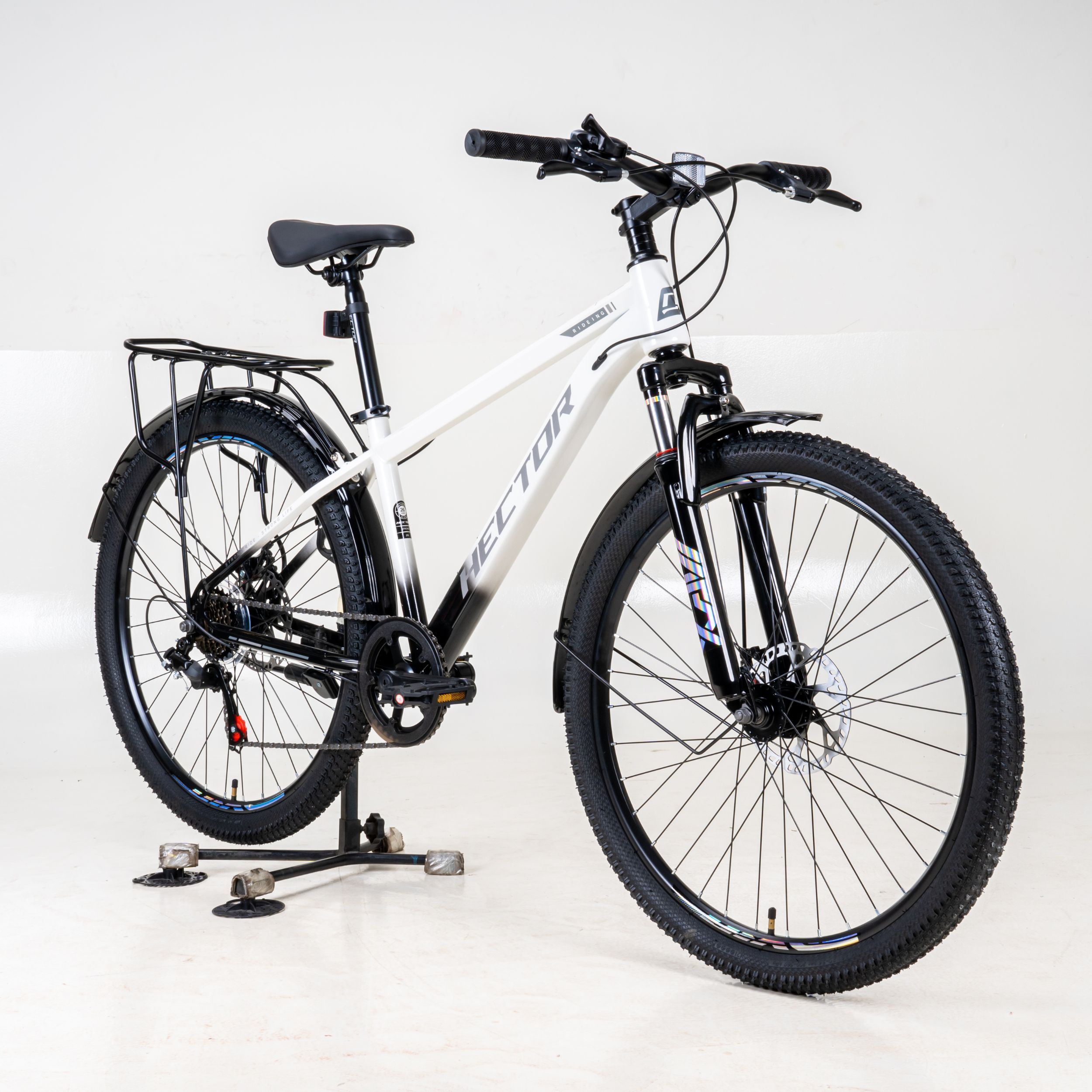 Xe Đạp Địa Hình HECTOR STRONG 2B 26 INCH Trắng Màu Trắng