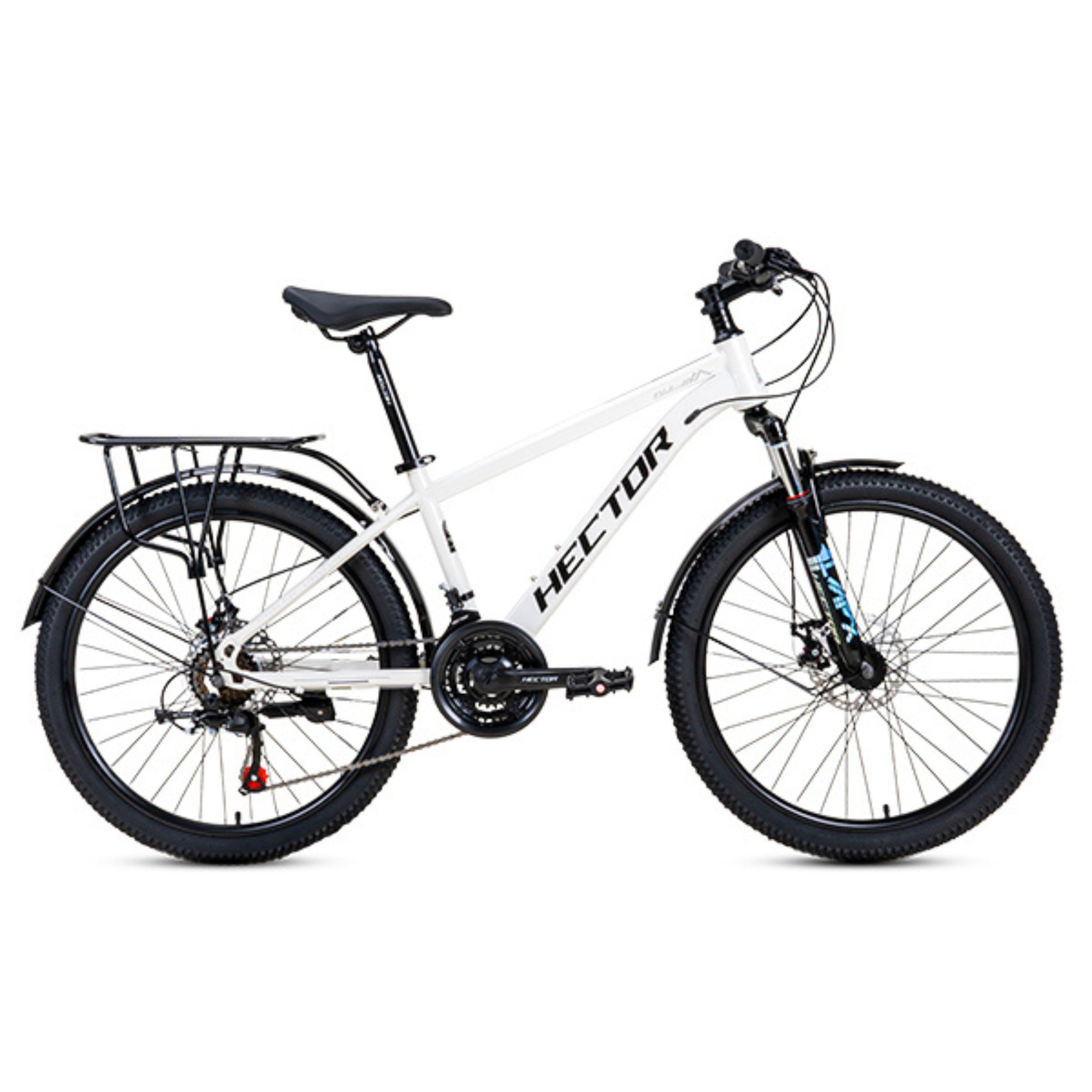 Xe Đạp Địa Hình HECTOR FUJI 1B 24 INCH Trắng Màu Trắng