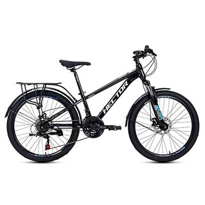 Xe Đạp Địa Hình HECTOR RIDER 1B 24 INCH Đen ánh kim