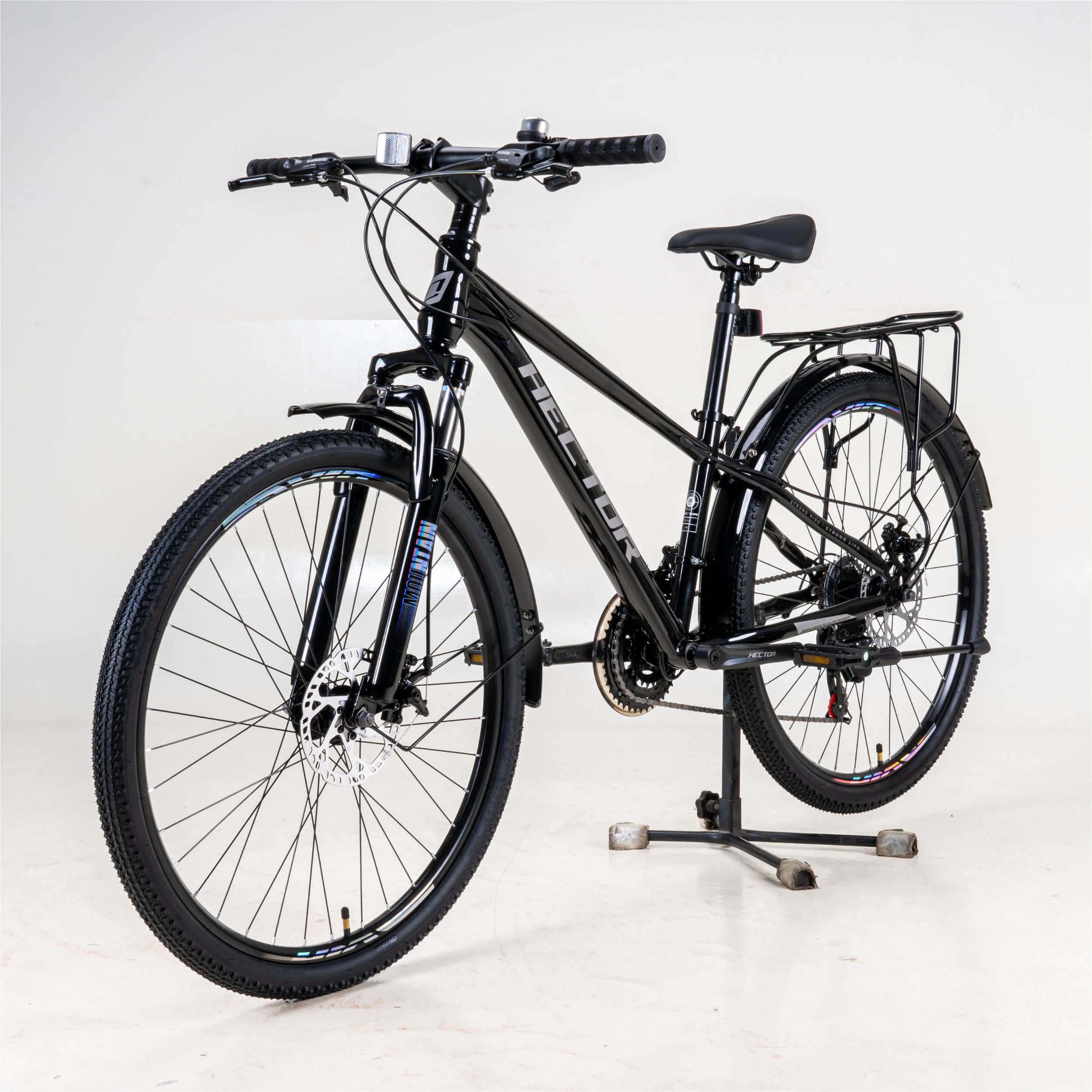 Xe Đạp Địa Hình HECTOR APOLLO 2B 26 INCH Đen Màu Đen