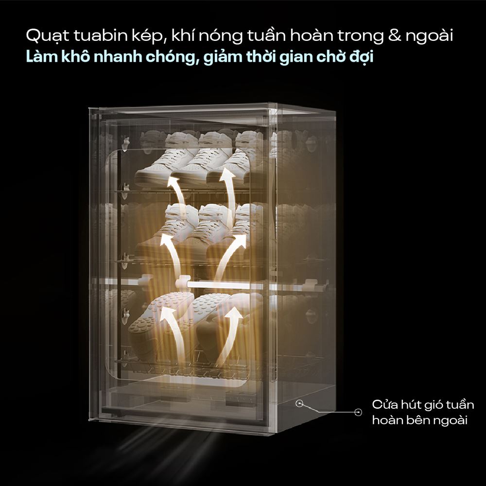 Tủ sấy giày Fujihome SD68 - 4