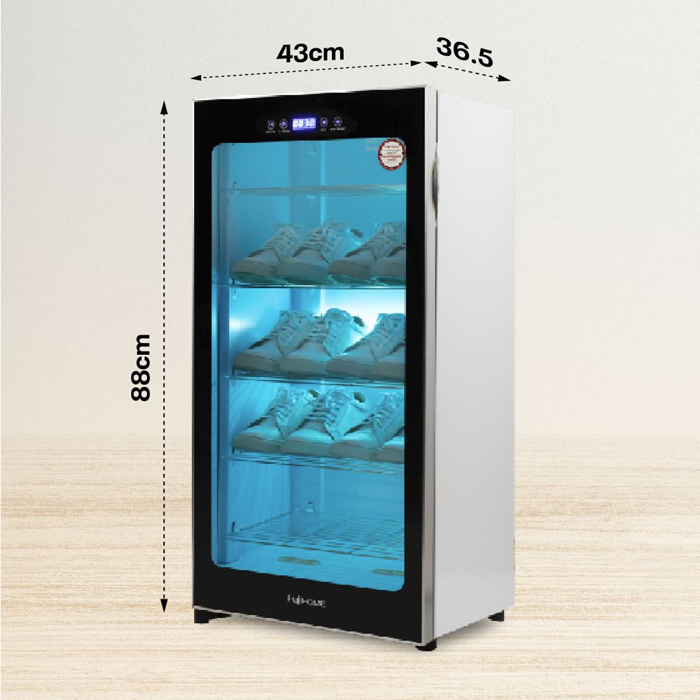 Tủ sấy giày Fujihome SD128 Màu Bạc