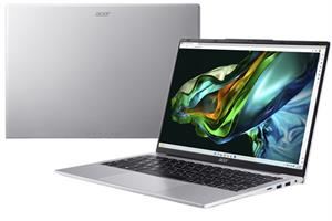 Laptop Acer Aspire Lite Intel N100/8GB/256GB/OHS+M365/Win11 (AL14-31P-C0WW) Silver