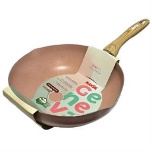 Fry Pan Alumunium Anti Lengket Maxim Geneva 24cm Pink