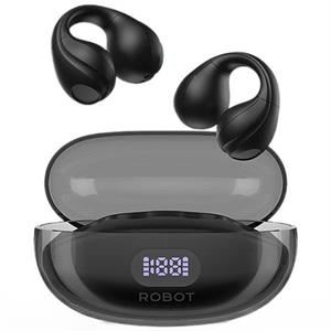Earphone Bluetooth Robot Air 10 OWS Black
