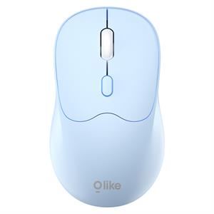 Mouse Nirkabel Bluetooth Olike M5 Blue