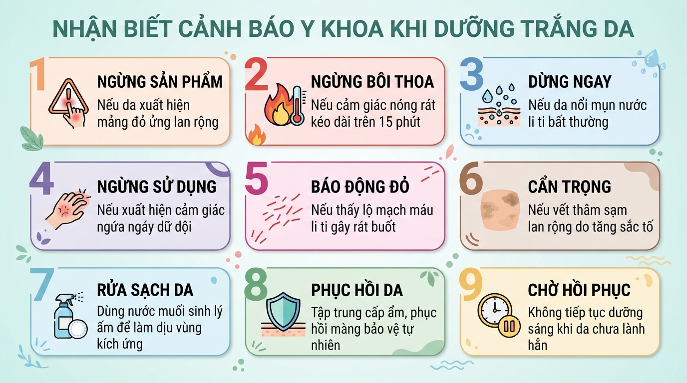 9 cách làm trắng da tại nhà khoa học giúp da bật tông sáng khỏe