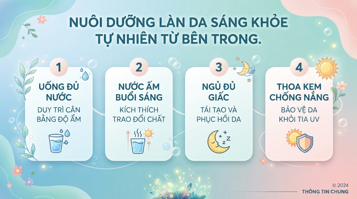 9 cách làm trắng da tại nhà khoa học giúp da bật tông sáng khỏe