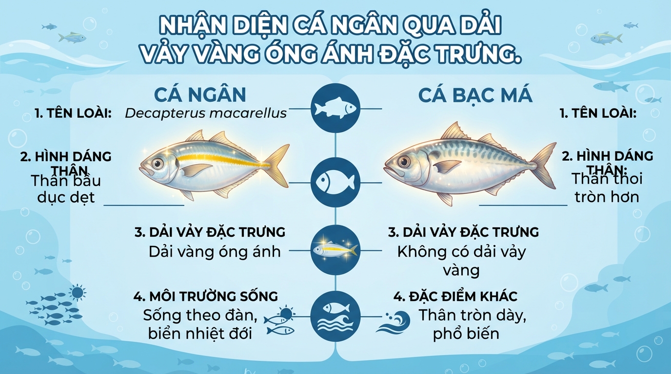 Cá ngân là gì? Giá trị dinh dưỡng và lưu ý bạn cần biết